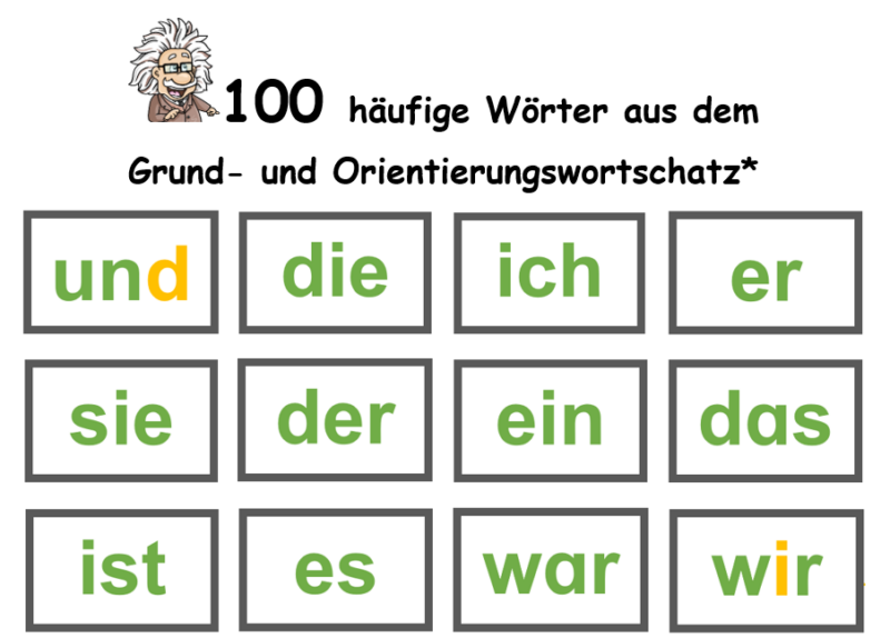 100 häufige Wörter Katja Siekmann