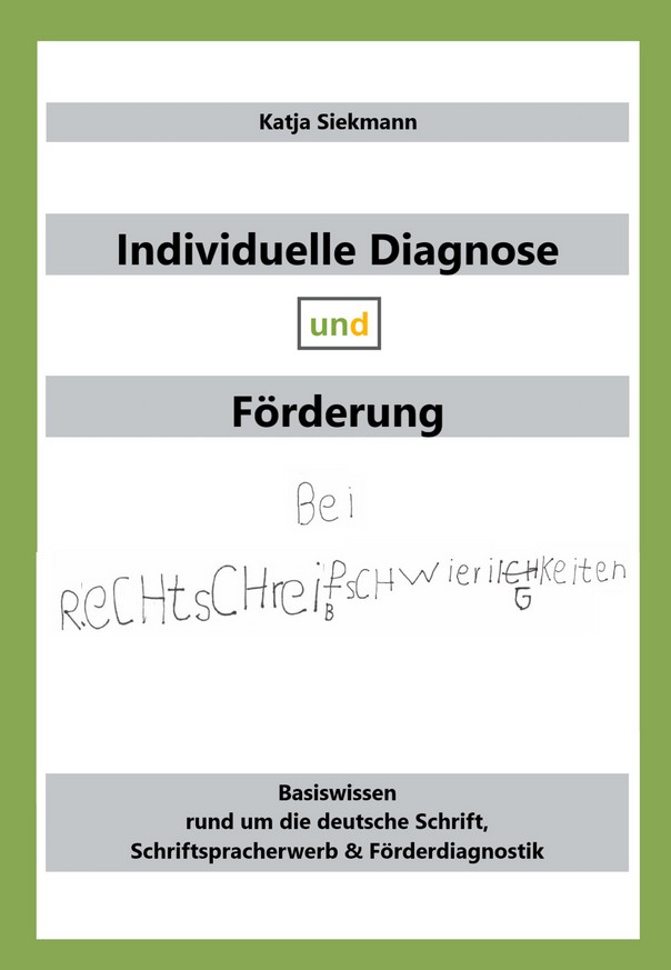 Individuelle Diagnose und Förderunge – Rechtschreibschwierigkeiten